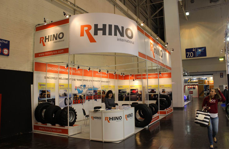 Los neumáticos de exhibición de Essen en Alemania